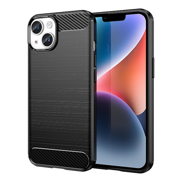 TPU phone case för iPhone 15 Plus Black