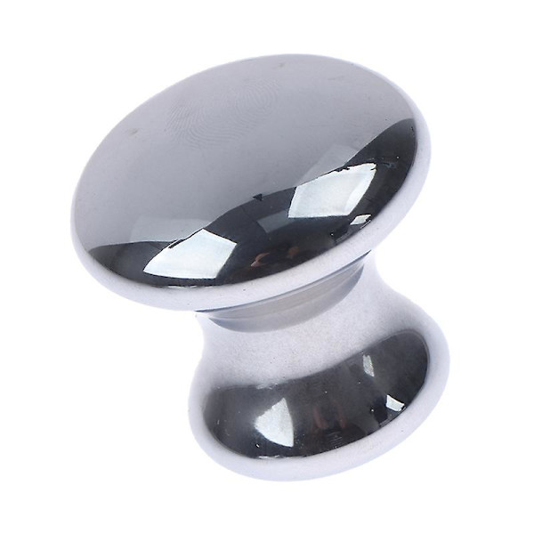 Gua Sha Ansiktsmassage Skönhetsverktyg Svampform Terahertz Energisten Guasha Silver 1pc