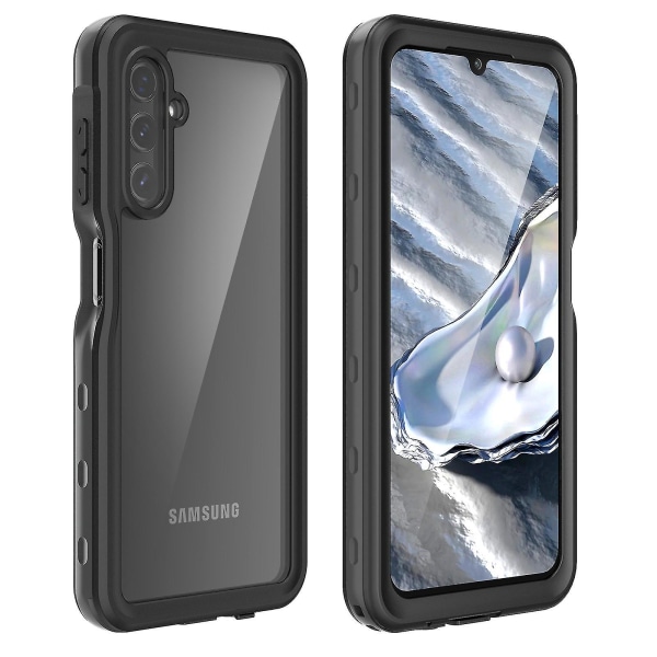Vattentätt case för Samsung Galaxy A14 case, 360 helkroppsskydd cover Inbyggt husdjursskärmskydd, utomhusdammtätt telefonfodral null none