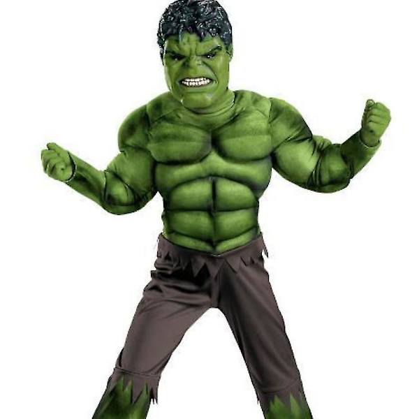 Hulk Avengers Halloween rollspelsdräkt för barn M