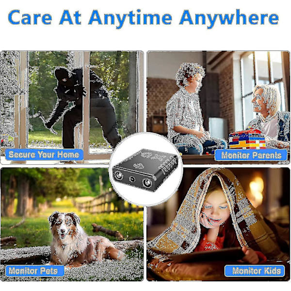 Minsta Ip Wifi Säkerhetskamera, USB Plug Trådlös Kamera Bärbar Hp1080p Wifi Säkerhetskamera null none