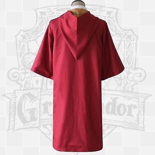 Magic Academy Quidditch Robe Kostym Kappa Klänning Kappa Magic Robe red M
