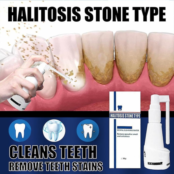 1-3 st Calculus Dissolving Spray Hushålls Calculus Remover For Fighting Tooth 30ml 2pcs