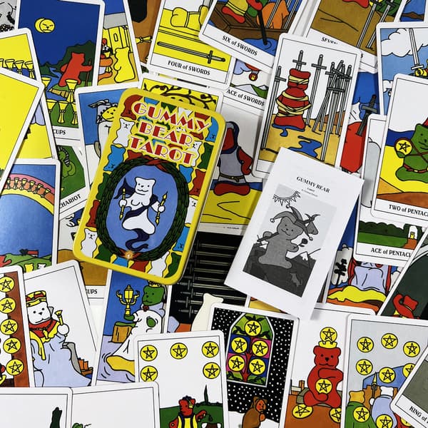 Tarotkort för gummibjörnar