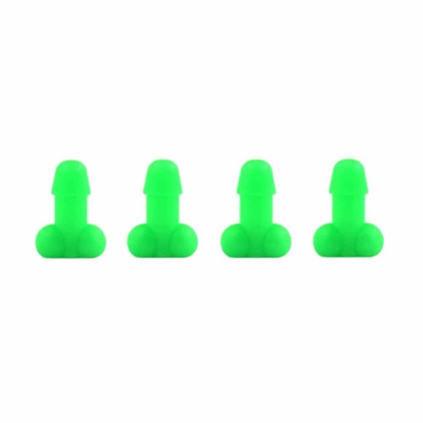 Prank Valve Stem Caps, 4st Universal Funny Tire Cover, Luminous Tire Valve Stem Caps Glow In The Dark Red 4pcs