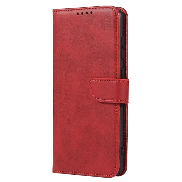 För Huawei Mate 20 Calf Texture Spänne Horizontal Flip Läder Phone case Red