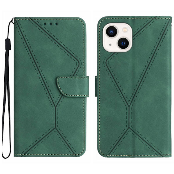 Sydd präglad case för iPhone 15 Plus Green