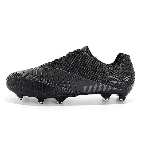 Fotbollsskor för män Aldult Fotbollsskor Grästräning Sport Skor Sneakers 3B22037 Black 39