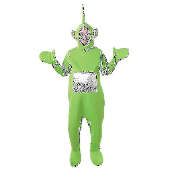 4 färger Teletubbies roll Vuxen rolig kostym green xl