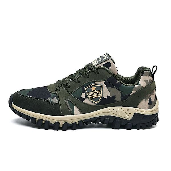 Tennisskor för män Andas Athletic Sneakers Lätta sportskor för träning Promenad 3Ds2171 Green 45