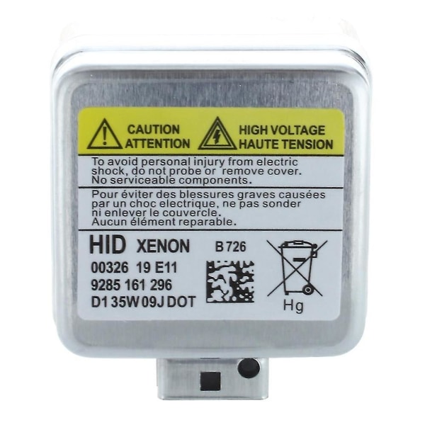 2 X D1s Hid Xenon Strålkastarlampa 35w 6000k 12v Dc För bil null none