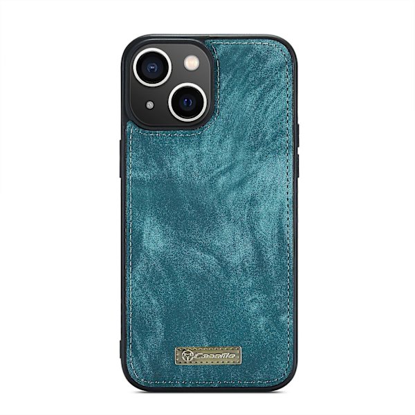 CaseMe 008 PU case för iPhone 15 Plus Blue