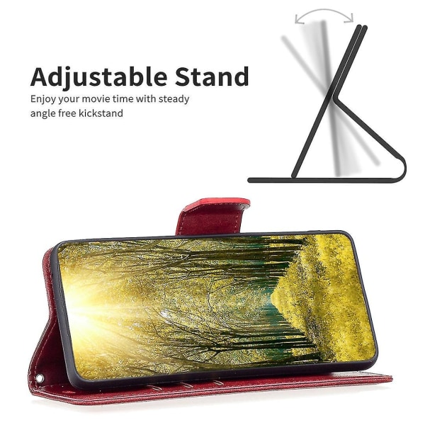 Phone case till Xiaomi Redmi 12c Red