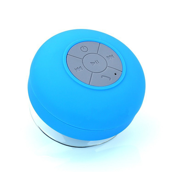BTS06 Badrumssugkopp Bluetooth-högtalare - blå