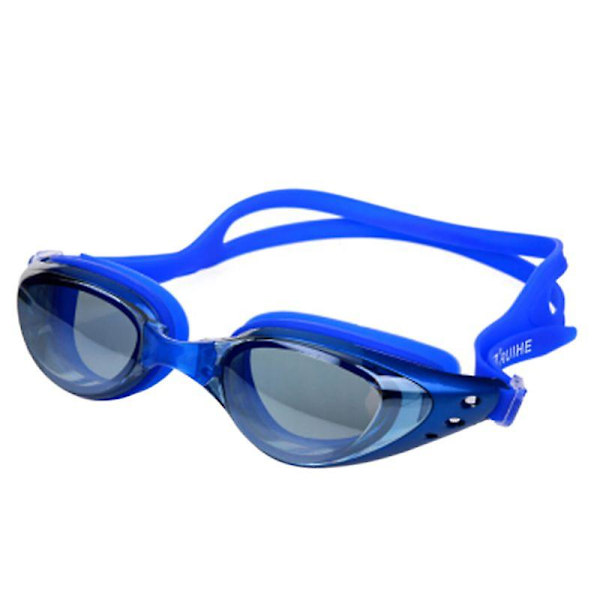 Kvalitet Herr Dam Vuxen Simram Pool Sport Glasögon Vattentäta Glasögon Man Kvinna Simglasögon Glasögon dark blue