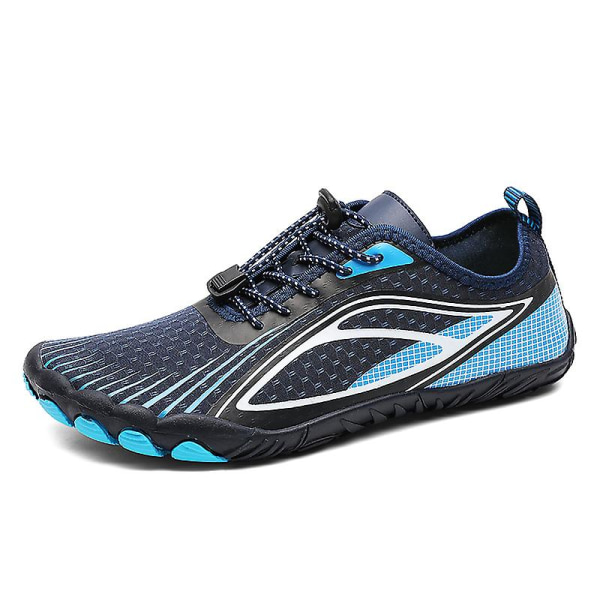 Vattenskor för män Quick-Dry Aqua Yoga Skor Barefoot Beach Sport Skor Yj6265 DarkBlue 38