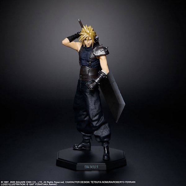 Final Fantasy VII FF7 Remake Statuette: Cloud Strife Figure