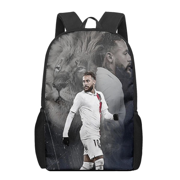 Football-star-neymar Skolväskor För Pojkar Flickor 3d Print Skolryggsäckar Barnväska Dagis Ryggsäck Herr Barn Bokväska Mochi_b ZZZ220C (34) none