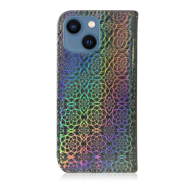 Färgglatt case för iPhone 15 Plus Silver