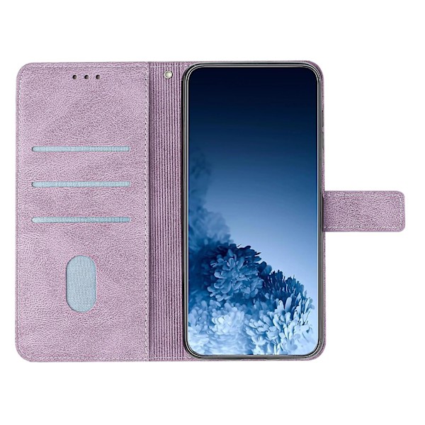 Mandala-präglat case till iPhone 15 Plus Purple
