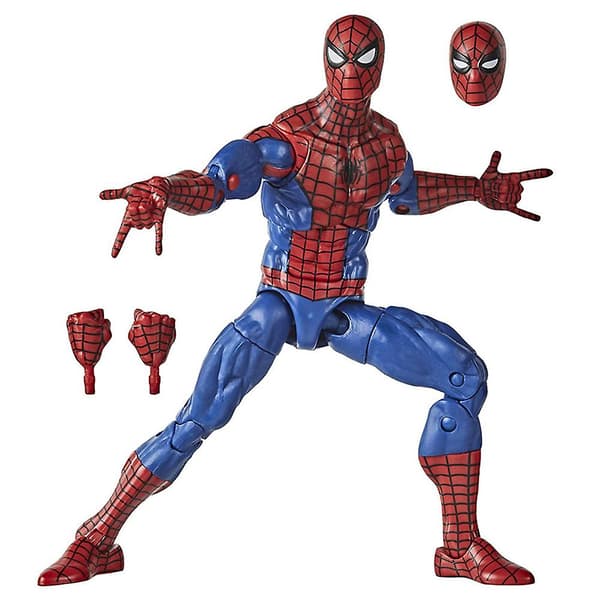Marvel Legends Symbiote Spiderman Ben Reilly Actionfigurer Set Joint Movable Collection Model Present Spider-Man