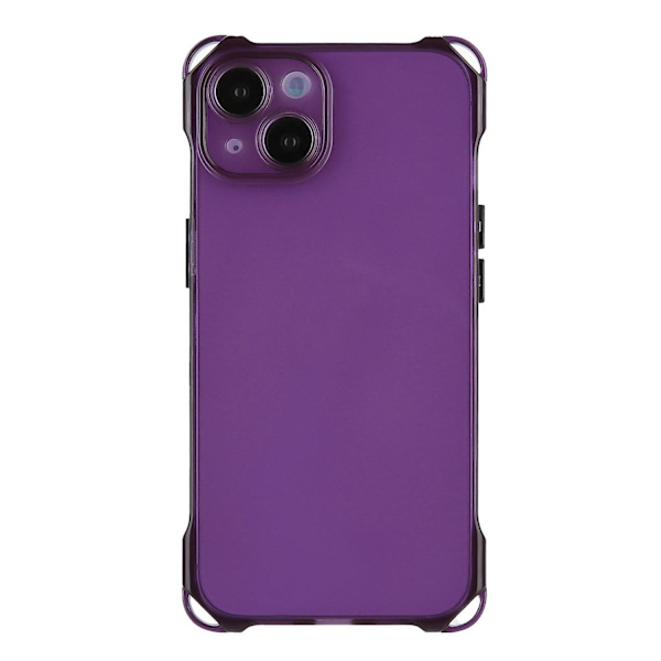 Stötsäkert TPU phone case för iPhone 15 Plus Purple