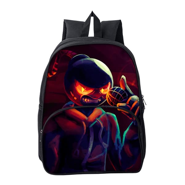 Ghost Slayer Ryggsäck Anime Student Skolväska Ryggsäck Usb