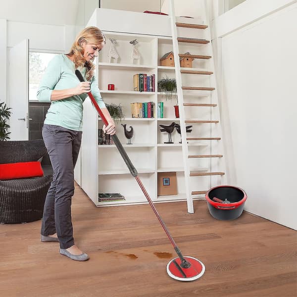 3st mopppåfyllning för Vileda Spin And Clean Mopp, Byte av spinnmopphuvud, tvättbart återanvändbart mikrofibermopphuvud gray