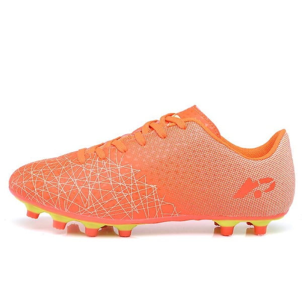 Fotbollsskor för män Aldult Fotbollsskor Grästräning Sport Skor Sneakers 3B27017 Orange 39