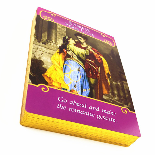 TAROT CARDS lila divinerande kort