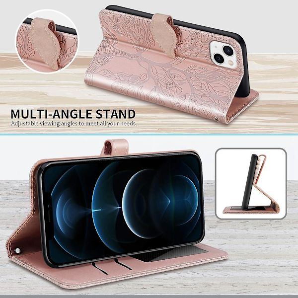 Case med reliefmönster för iPhone 15 Plus Multicolor