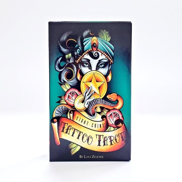 Åtta mynts Oracle Tarot Card
