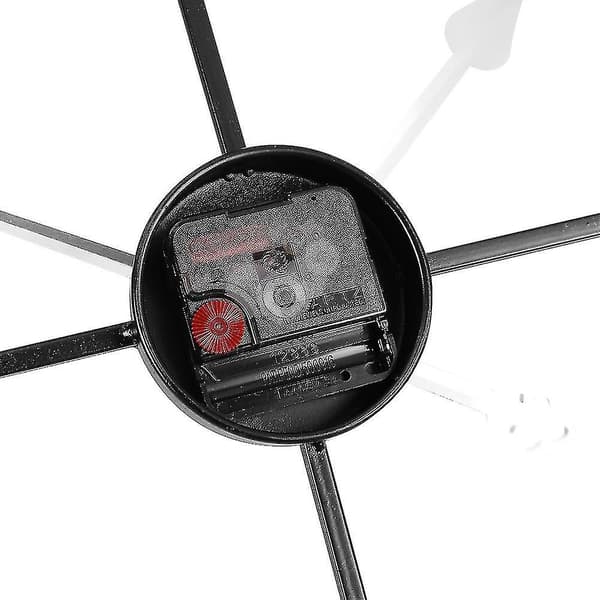 80 cm romerska siffror metall C Black