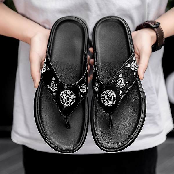 Herr Sport Flip Flops Komfort Casual Stringsandaler Utomhus 3C2253 Black 40