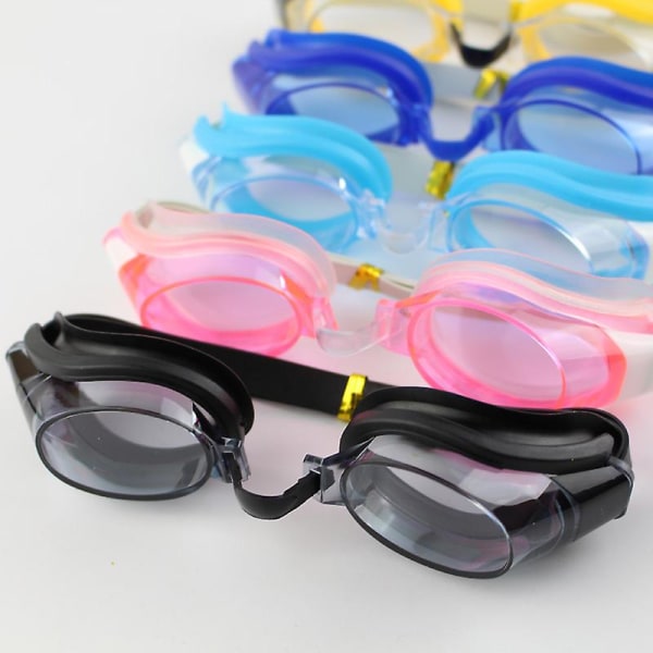 Barn Barn Tonåringar Justerbara simglasögon Simglasögon Glasögon Glasögon Glasögon Sportbadkläder med öronproppar &amp; Näsklämma Black none