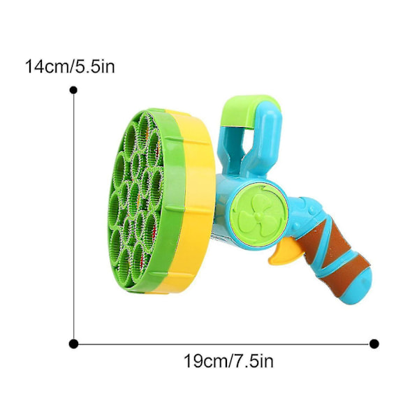Bubble 2 In 1 Outdoor Party Atmosphere Conversion Automatisk elektrisk bubbelmaskin null none