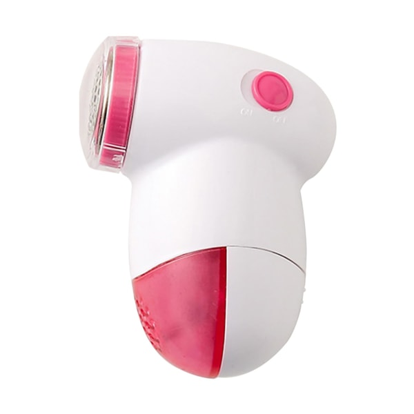 Kläder Fuzz Lint Remover Tyg Rakapparat Batteridriven hårboll Pilling Travel Red
