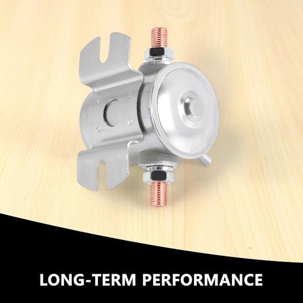 Max 300a Continuous Duty Solenoid Relay 12v DC Solenoid För Golfvagnar, ,marine In Rush Silver none