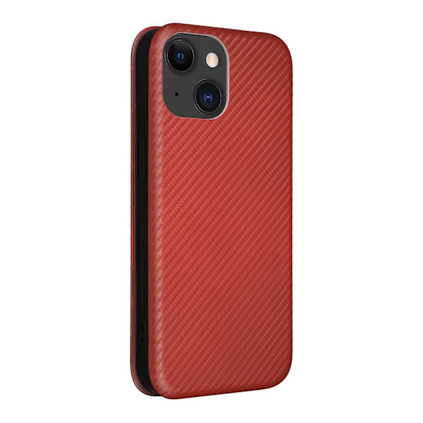 Phone case till iPhone 15 Plus Brown