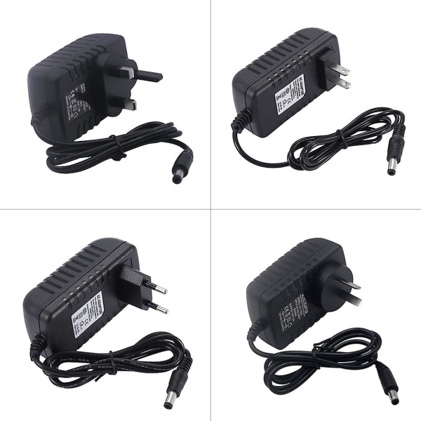 12v 1a 2a 3a 4a 5a 6a 8a 10a AC/for DC Adapter Switch Power för LED-ljusremsor Cctv 5,5x2,1-2,5mm