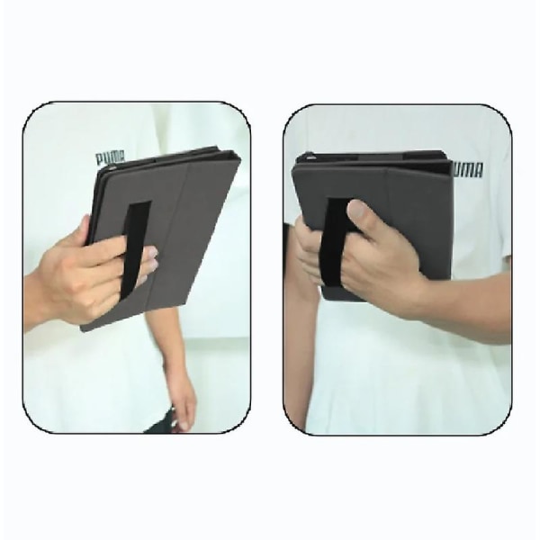 2-vikt case i läder för Tcl Nxtpaper 11 Brown