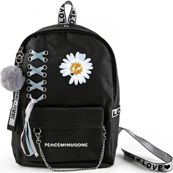 Bigbang Daisy Lightning Ryggsäck Student Stor ryggsäck Typ A