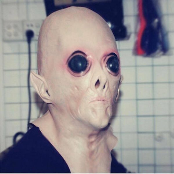 UFO främmande mask för halloween