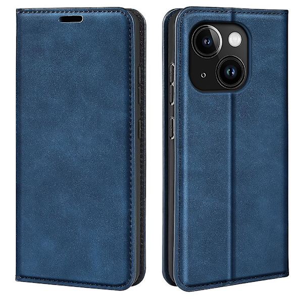 Magnetiskt case för iPhone 15 Plus Dark blue