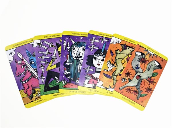 The Magic Tarot Divination card