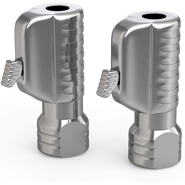 JACO Lightning S2-serien däckluftchuck - 1/4&#34; F-NPT | Open Flow (2-pack)