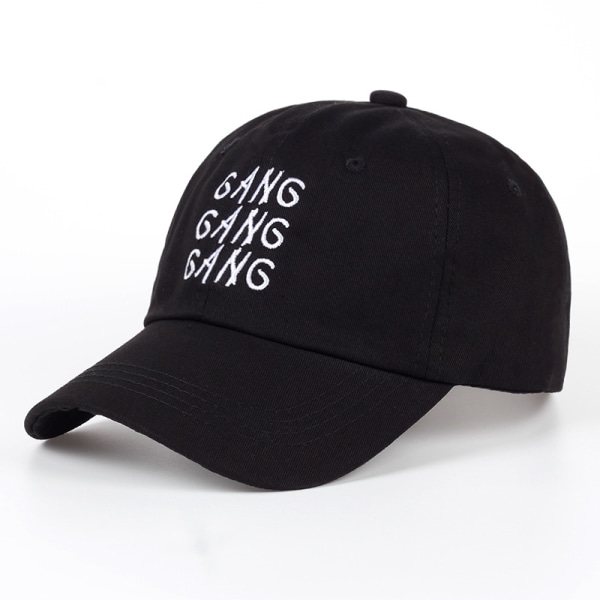 Broderad baseballkeps Böjd hatt för damer Visir Daddy Hat