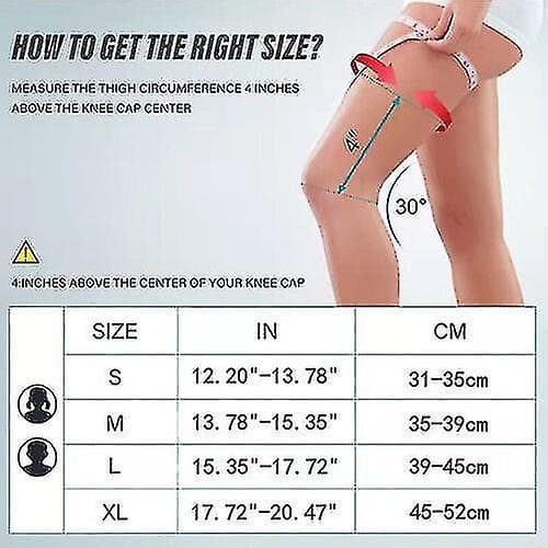 Ultra Knee Elite Knee Compression Medical Knee Brace Knee Compression Sleeve L 1PCS