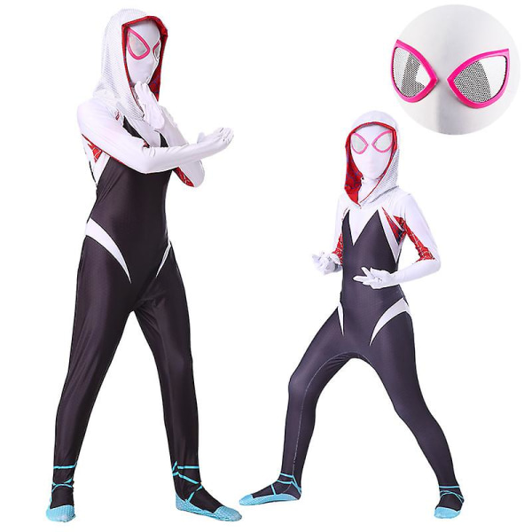 Superhjälten Marvel Spider Gwen Stacy The Amazing Spiderman Costume Cosplay