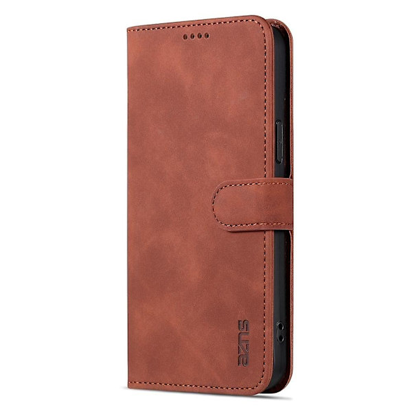 AZNS Calf Texture Case för iPhone 15 Brown